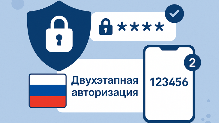 Двухэтапная авторизация снижает риск подбора пароля от сервера