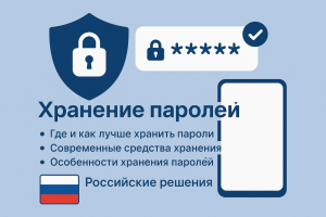 Как сохранить пароль в безопасности, где хранить пароли, ответ в этой статье