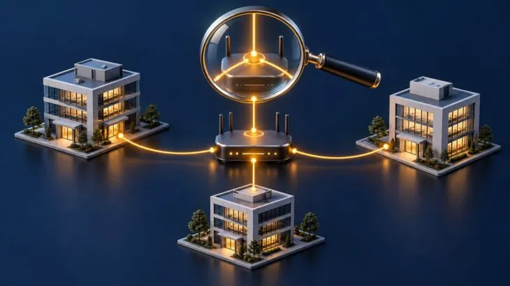 Три офиса подключены через один роутер — общий IP-адрес под лупой